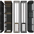 Diverse Modern Elevator Designs Featuring Glass And Metal Frame Structures