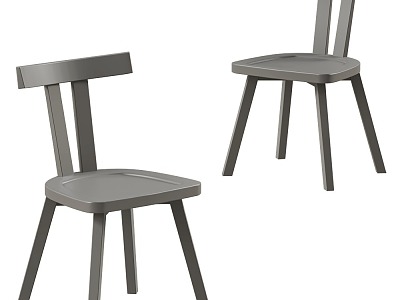 Gervasoni Dining Chair 3d model