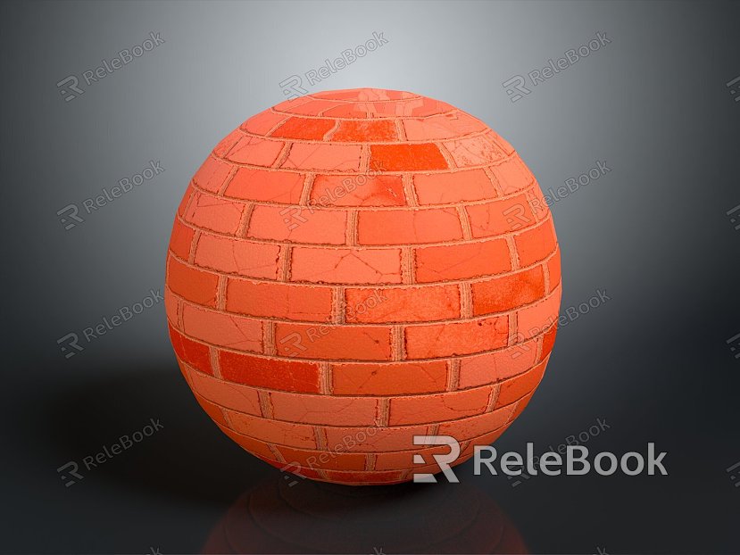 Wall brick wall red brick red brick wall old brick wall old wall outdoor articles realistic model