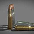 Modern Bullets 3d model