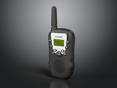 modern walkie-talkie military walkie-talkie military radio 3d model