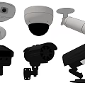Different Types of Projection Surveillance Cameras with Various Designs and Mounting Options