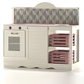 Modern Wooden Children's Bed With Storage Drawers And Colorful Safe Design Features