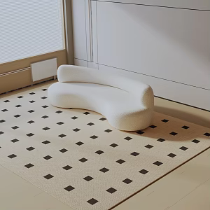 Modern three-seat sofa 3d model