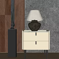 Table lamp table lamp side 3d model