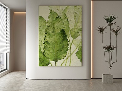 Quiet decorative painting 3d model