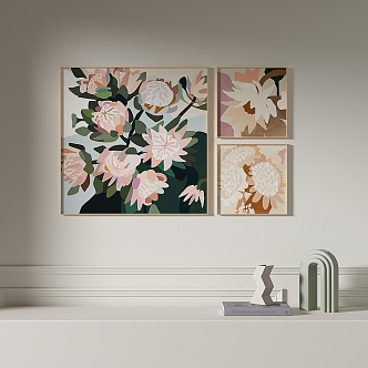 Simple Decorative Painting 3d model