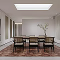 Modern Open Kitchen Interior Design With Island Counter And Lighting Fixtures