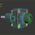 Precision Metal Hardware Tool With Bolt Holes And Connector Shaft For Industrial Use