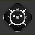 Modern Sci-Fi Equipment Sci-Fi Container Sci-Fi Ball Spherical Container Sci-Fi Item 3d model