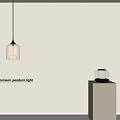 Premium Pendant Light with Modern Design for Elegant Interior Decoration 3d model