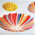 Modern ceiling lamp color ceiling lamp 3d model