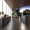 Modern Open Kitchen Interior Design With Island Counter Appliances And Cabinets