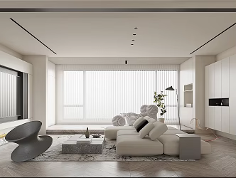 Modern Living Room Home Living Room Multi-person Sofa Single Sofa Coffee Table Combination Leisure Chair 3d model