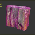 Natural Wooden Stone Stump Decorative Furniture With Unique Texture And Warm Tones