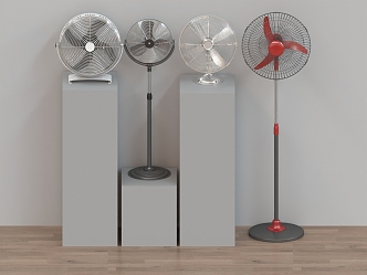 electric fan electric fan floor fan 3d model