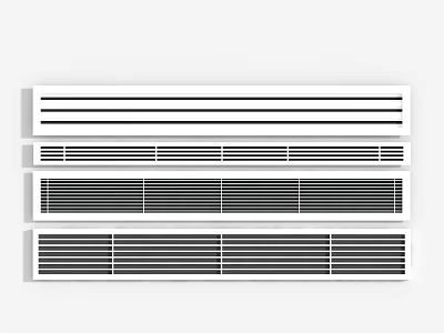 Air conditioning air outlet air outlet vent 3d model