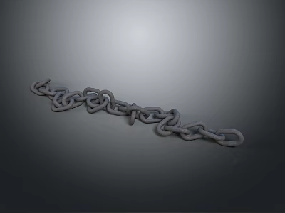 Hardware Tools Durable Metal Chain for Industrial and Daily Applications 3d model