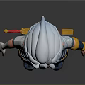 Warrior Samurai Soldier Guard Assassin Killer Ancient Soldier Ancient Assassin Killer 3d model
