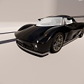 GTR Super sports car 3d model