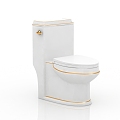 Modern toilet seat 3d model