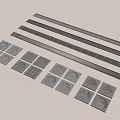 Hardware Tools Metal Grilles And Ventilation Strips In Various Sizes For Home Improvement