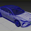 2023 NIO Weilai ET7 New Energy Vehicle 3d model