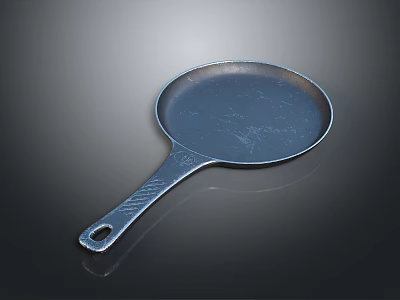 Pot Flat Pan Flat Frying Pan Milk Pan Cooking Pan Cooking Pot Cookware Kitchen Items Kitchen Supplies 3d model