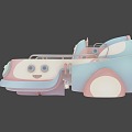 Cartoon machinery 3d model