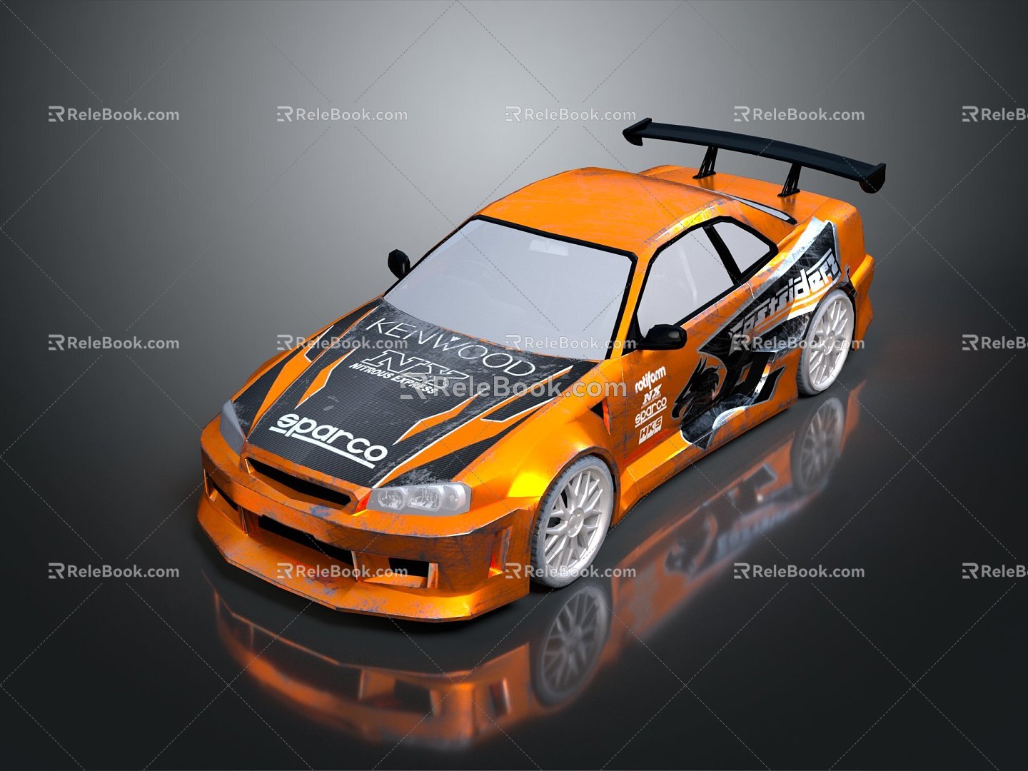 Racing Racing Model Game Racing Offroad Racing 3d model