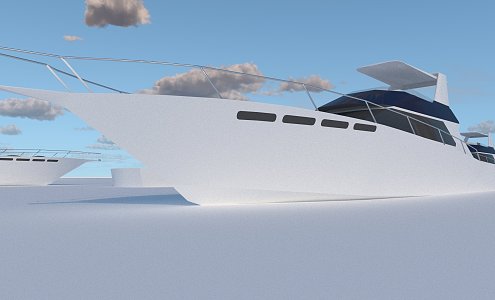 Yacht 3d model