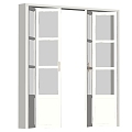 Modern Middle Style Folding Door 3d model