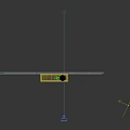 French Retro Table Lamp 3d model