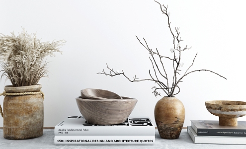 Modern Ornaments Combination Zen Ornaments 3d model