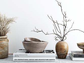 Modern Ornaments Combination Zen Ornaments 3d model