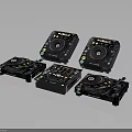 Professional Allen Heath DJ Controllers With Turntables Knobs And Mixers