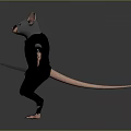 Mouse Wizard Mouse Warlock Cartoon Mouse Animation Mouse Animation Mouse Cartoon Character Cartoon Animal 3d model