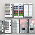 Various Commercial Vending Machines For Beverages And Snacks With Modern Designs