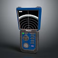 Modern Detector Sci-Fi Detector Future Detector Concept Detector 3d model