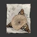 Ornate Intricate Carved Decorative Candlestick With Square Marble Base And Vintage Design
