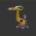 Robot Arm Mechanical Arm Robot Arm Robot Head Robot Parts Robot Hand Manipulator 3d model