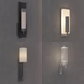 Modern Wall Lamps With Glass Shade And Contemporary Design For Indoor Lighting