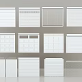 Various White Window Coverings Including Blinds Shutters Roller Shades And Mesh Designs