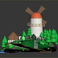 Game Environment Game Scene Fairy Tale Scene Fairy Tale Magic Scene Magic Item Fantasy Scene 3d model