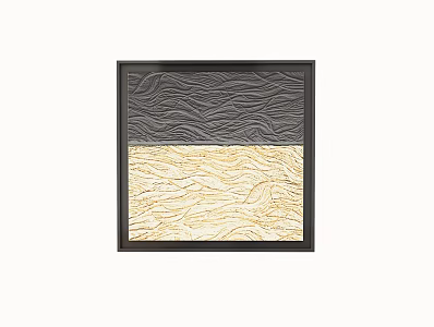 Modern Light Luxury Decorative Painting 3d model