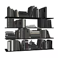 Book Combination Ornaments Book Combination Book Ornaments 3d model