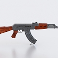 AK Rifle Automatic Rifle 3d model