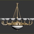 Chandelier Ceiling Lamp Living Room Chandelier Iron Chandelier Lighting Lamps Lighting Fixtures Furniture Furniture 3d model