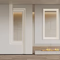 Entrance partition 3d model