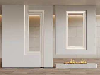 Entrance partition 3d model